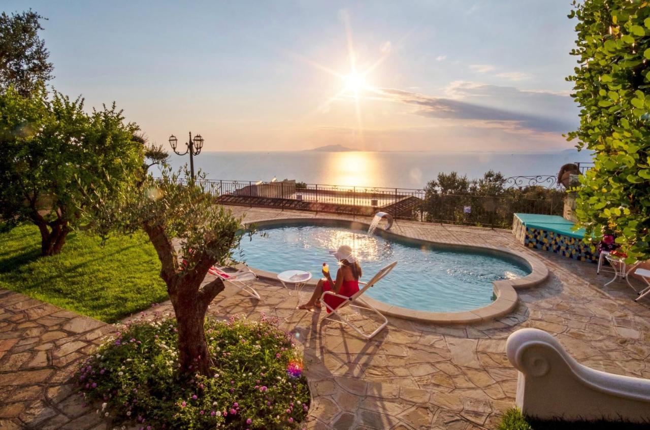 Villa Marika - Private Heated Pool Massa Lubrense Buitenkant foto